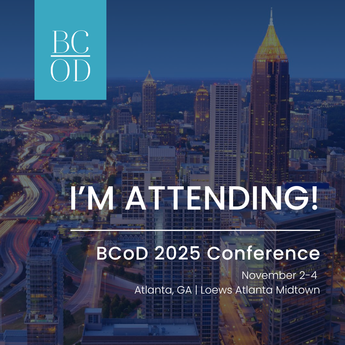 Attendee Social Post 1200x1200px