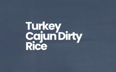 Cajun Dirty Rice with Ground Turkey